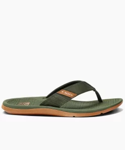 REEF Sandals | Flip Flops> Santa Ana Olive/Gum