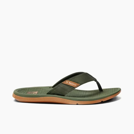 REEF Sandals | Flip Flops> Santa Ana Olive/Gum