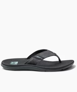 REEF Sandals | Flip Flops> Santa Ana Gunmetal/Ocean