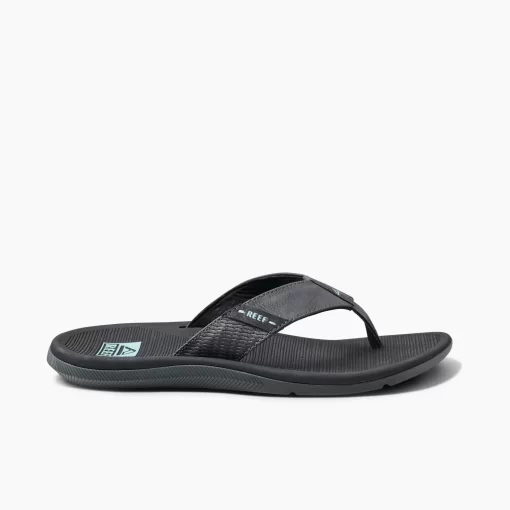 REEF Sandals | Flip Flops> Santa Ana Gunmetal/Ocean