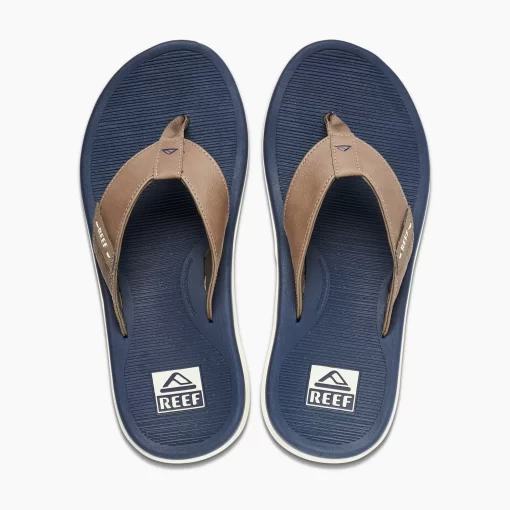 REEF Sandals | Flip Flops> Santa Ana Navy/Khaki