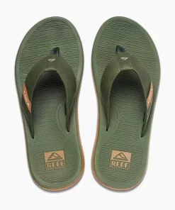 REEF Sandals | Flip Flops> Santa Ana Olive/Gum