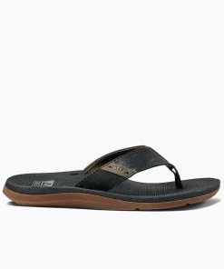 REEF Sandals | Flip Flops> Santa Ana Black