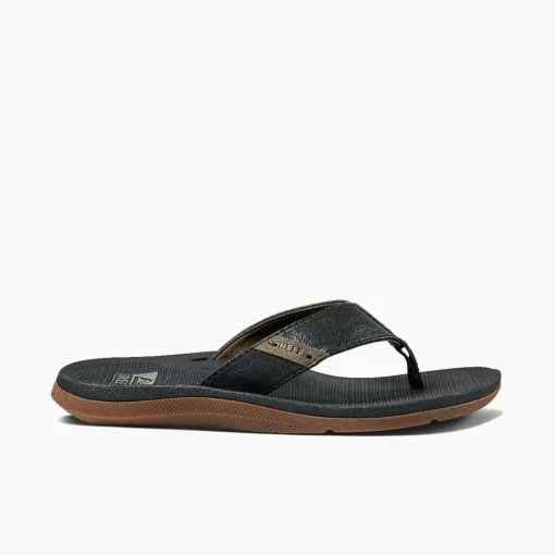 REEF Sandals | Flip Flops> Santa Ana Black