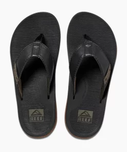 REEF Sandals | Flip Flops> Santa Ana Black