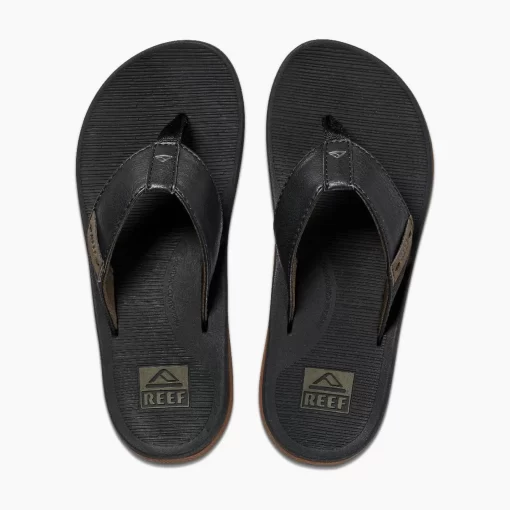 REEF Sandals | Flip Flops> Santa Ana Black