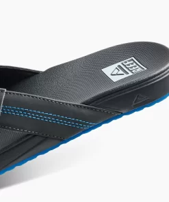 REEF Sandals | Flip Flops> Santa Ana Gunmetal/Ocean