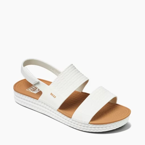 REEF Sandals> Water Vista White/Tan