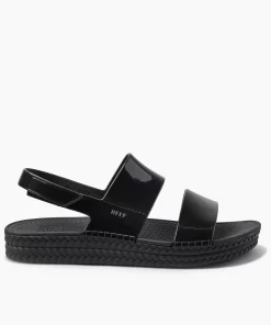 REEF Sandals> Water Vista Black Shine