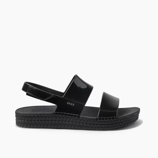 REEF Sandals> Water Vista Black Shine