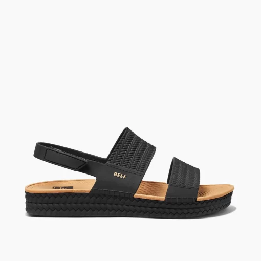 REEF Sandals> Water Vista Black/Tan