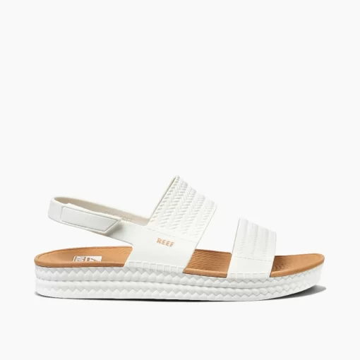 REEF Sandals> Water Vista White/Tan