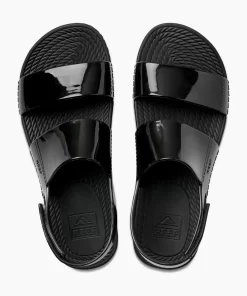 REEF Sandals> Water Vista Black Shine