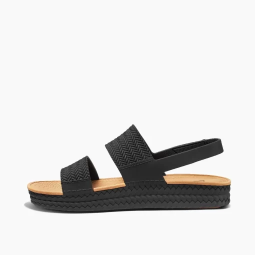 REEF Sandals> Water Vista Black/Tan