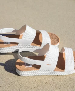 REEF Sandals> Water Vista White/Tan