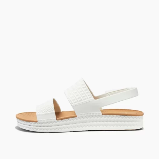 REEF Sandals> Water Vista White/Tan