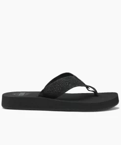 REEF Sandals | Flip Flops>Sandy Black/Black