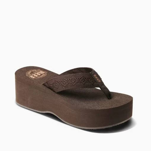 REEF Sandals | Flip Flops>Sandy Hi Chocolate