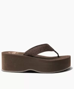 REEF Sandals | Flip Flops>Sandy Hi Chocolate