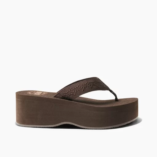 REEF Sandals | Flip Flops>Sandy Hi Chocolate