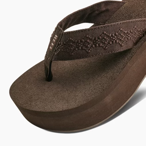 REEF Sandals | Flip Flops>Sandy Hi Chocolate