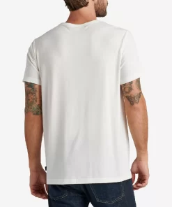 REEF T-Shirts>Smith Short Sleeve Pocket T-Shirt Marshmallow