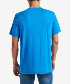 REEF T-Shirts>Smith Short Sleeve Pocket T-Shirt French Blue