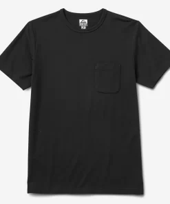 REEF T-Shirts>Smith Short Sleeve Pocket T-Shirt Caviar