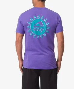 REEF T-Shirts>Solana Short Sleeve T-Shirt Purple Lotus