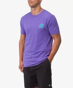 REEF T-Shirts>Solana Short Sleeve T-Shirt Purple Lotus