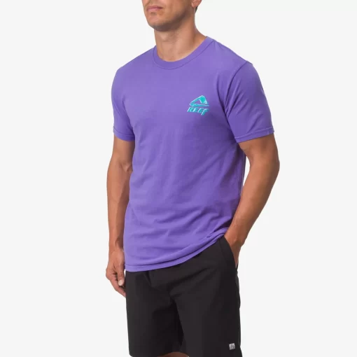 REEF T-Shirts>Solana Short Sleeve T-Shirt Purple Lotus