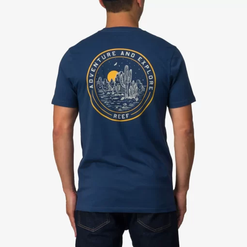 REEF T-Shirts>Sonora Short Sleeve T-Shirt Insignia Blue