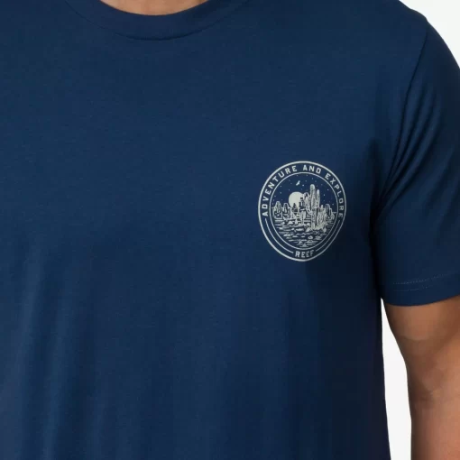 REEF T-Shirts>Sonora Short Sleeve T-Shirt Insignia Blue