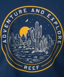 REEF T-Shirts>Sonora Short Sleeve T-Shirt Insignia Blue