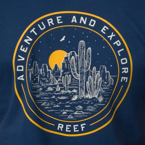 REEF T-Shirts>Sonora Short Sleeve T-Shirt Insignia Blue