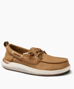 REEF Shoes>Swellsole Pier Leather Tan