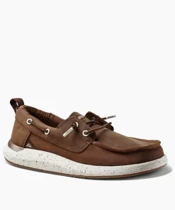 REEF Shoes>Swellsole Pier Leather Brown