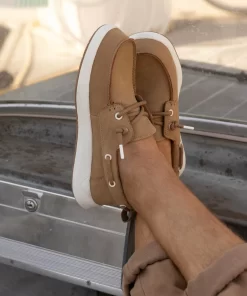 REEF Shoes>Swellsole Pier Leather Tan