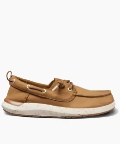 REEF Shoes>Swellsole Pier Leather Tan