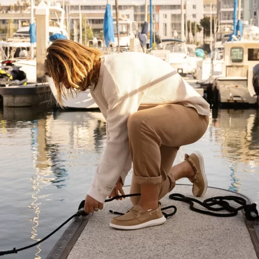 REEF Shoes>Swellsole Pier Leather Tan