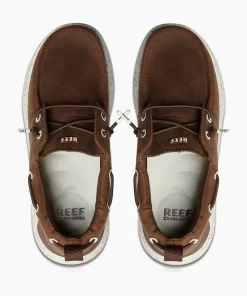 REEF Shoes>Swellsole Pier Leather Brown