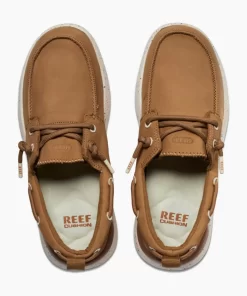 REEF Shoes>Swellsole Pier Leather Tan