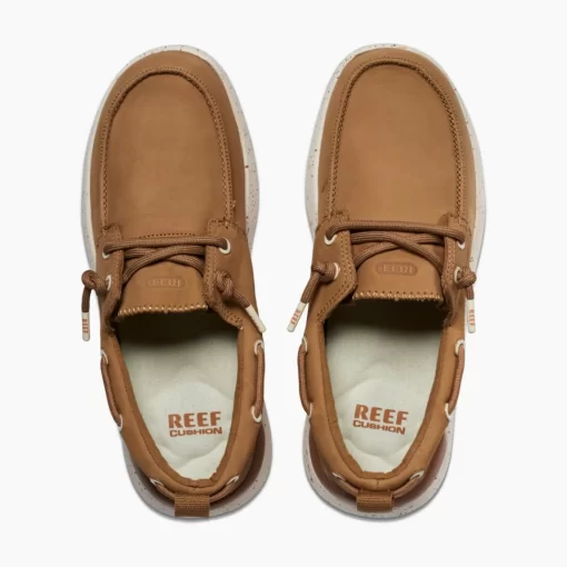 REEF Shoes>Swellsole Pier Leather Tan