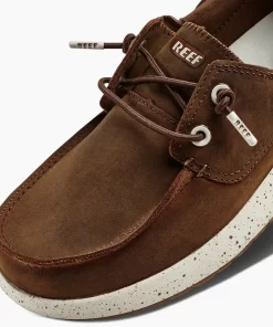 REEF Shoes>Swellsole Pier Leather Brown