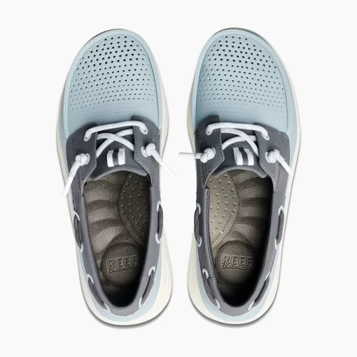 REEF Shoes>Swellsole Skipper Grey / Black