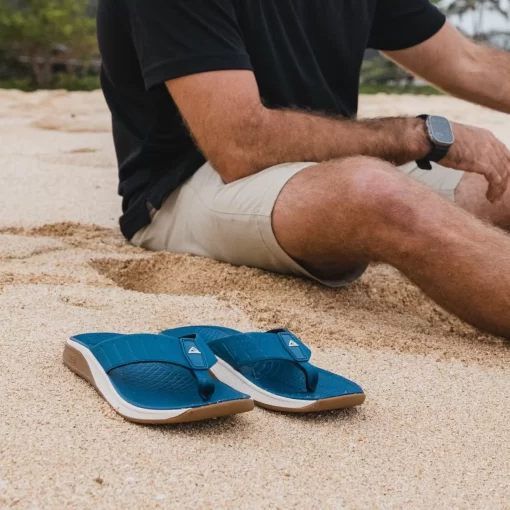 REEF Sandals | Flip Flops>The Deckhand Ocean Depths