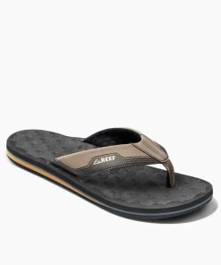 REEF Sandals | Flip Flops>The Ripper Black/Tan