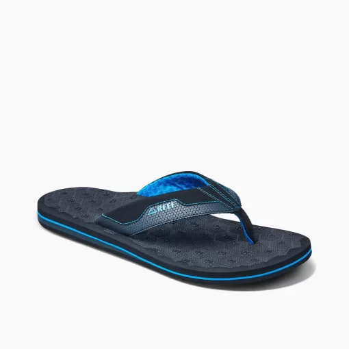 REEF Sandals | Flip Flops>The Ripper Black/Blue