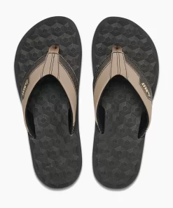 REEF Sandals | Flip Flops>The Ripper Black/Tan