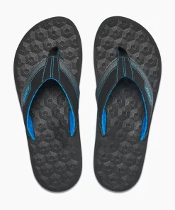 REEF Sandals | Flip Flops>The Ripper Black/Blue